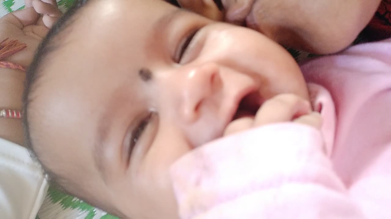 Baby smile