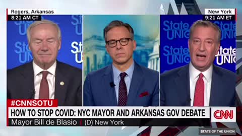 Commie Mayor de Blasio was just on CNN