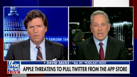 PayPal Cofounder David Sacks Tells Tucker Carlson Why Apple Is a Pawn of DC and the CCP