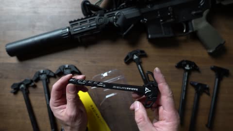 Radian Raptor SD // Best Charging Handle For Shooting Suppressed?