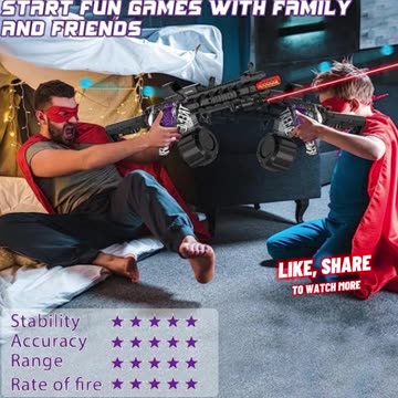 Large Gel Ball Blaster with Drum