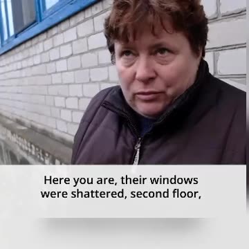 After artillery strikes by the Ukrainian Army. One resident was killed.