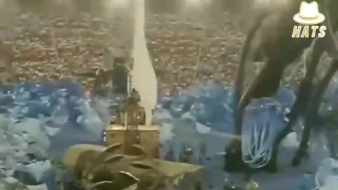 Barcelona olympic games ritual 1992 spikeproteine met hydra vulgaris