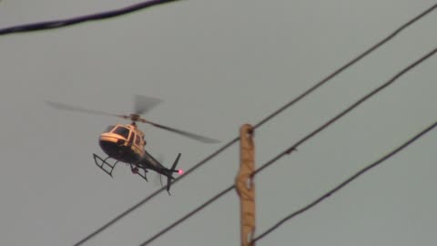 Phila PD chopper Tac-Air 1 over North phila