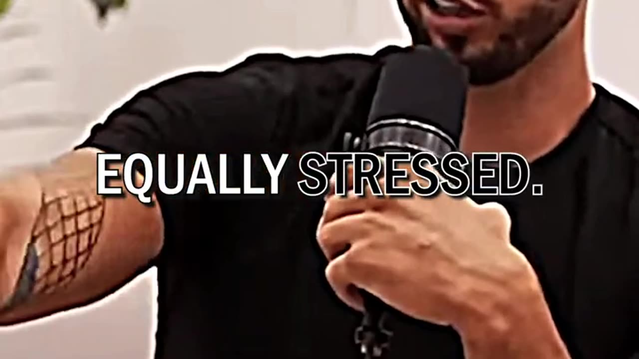 Andrew Tate EXPLAINS Stress Is POWERFUL 🎆