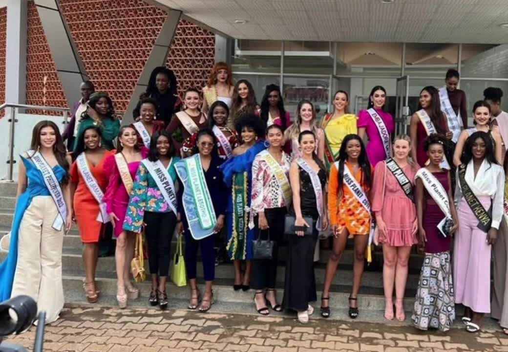 Napatingin ang netizen ng makasalubong si Herlene Budol sa Miss Planet International 2022