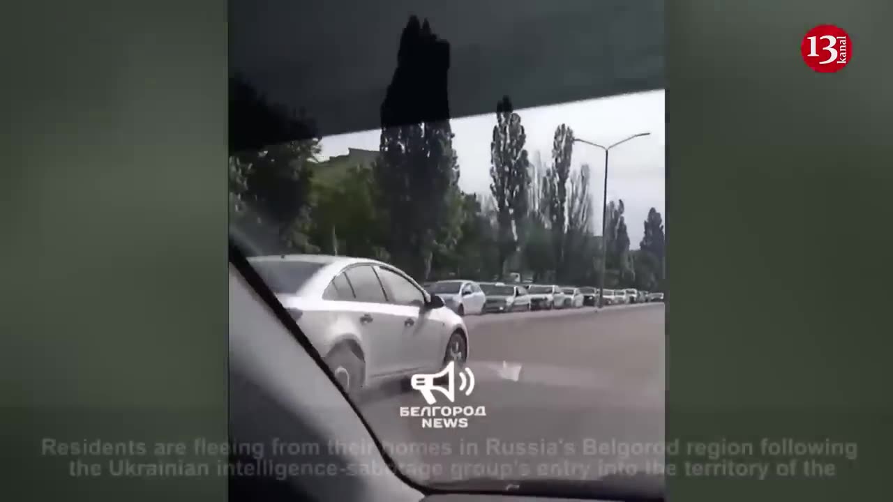 Russians started fleeing from Belgorod en masse, traffic jams formed