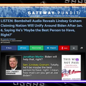 Leaked Audio of Lindsey Graham Framing JaySixers