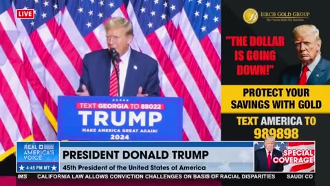 TRUMP: "I did more for Black People than any President other than Abraham Lincoln."