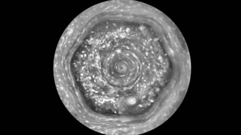 It's IsRaEl SaturnDay Here's Saturn's HEXagon (El_Elohim)