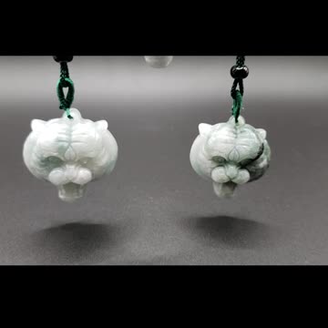 Tiger Head Pendant #jade #jewelry #necklace #pendants #valentineday #giftideas #tiger #charms #reels