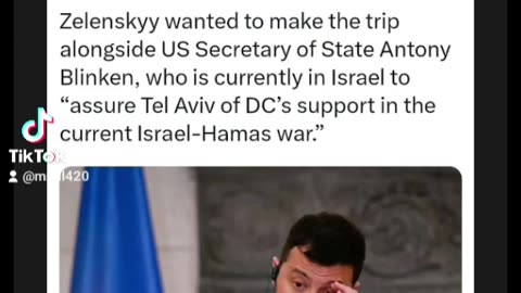 Israel Declined Vist From Ukraine