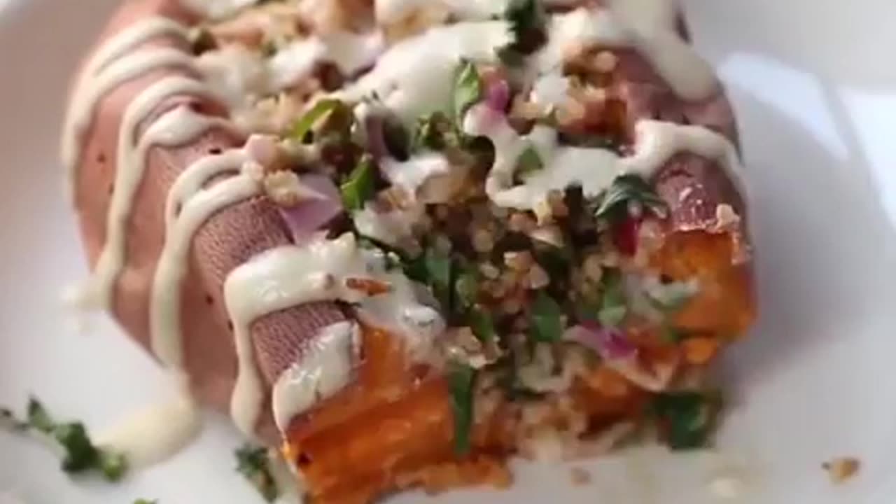 Quinoa Stuffed Sweet Potatoes