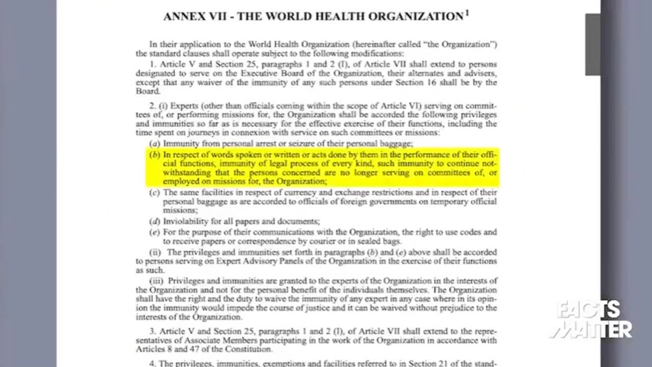 Dr David Martin Explains the World Health Organization Treaty