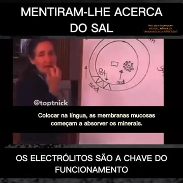 📢MENTIRAM-LHE ACERCA DO SAL📢