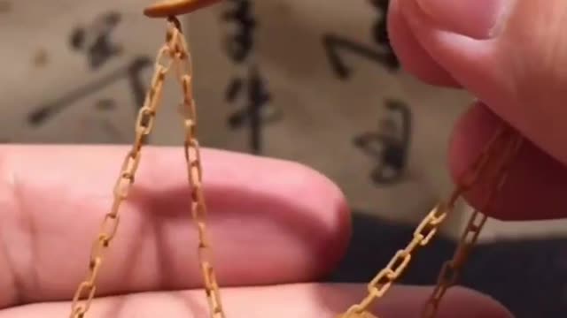 Micro sculpture of Chinese traditional culture