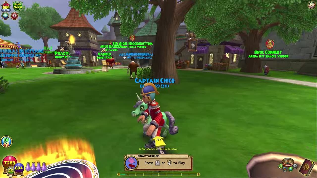 Wizard101: Getting May Cast Fairy For 1st Time on Frostbound Grimhorn!