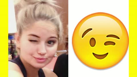 Celebrity emoji in real life