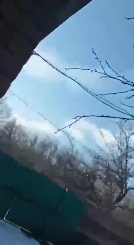 Russian Su-25 attack aircraft operate at low altitude near Donetsk