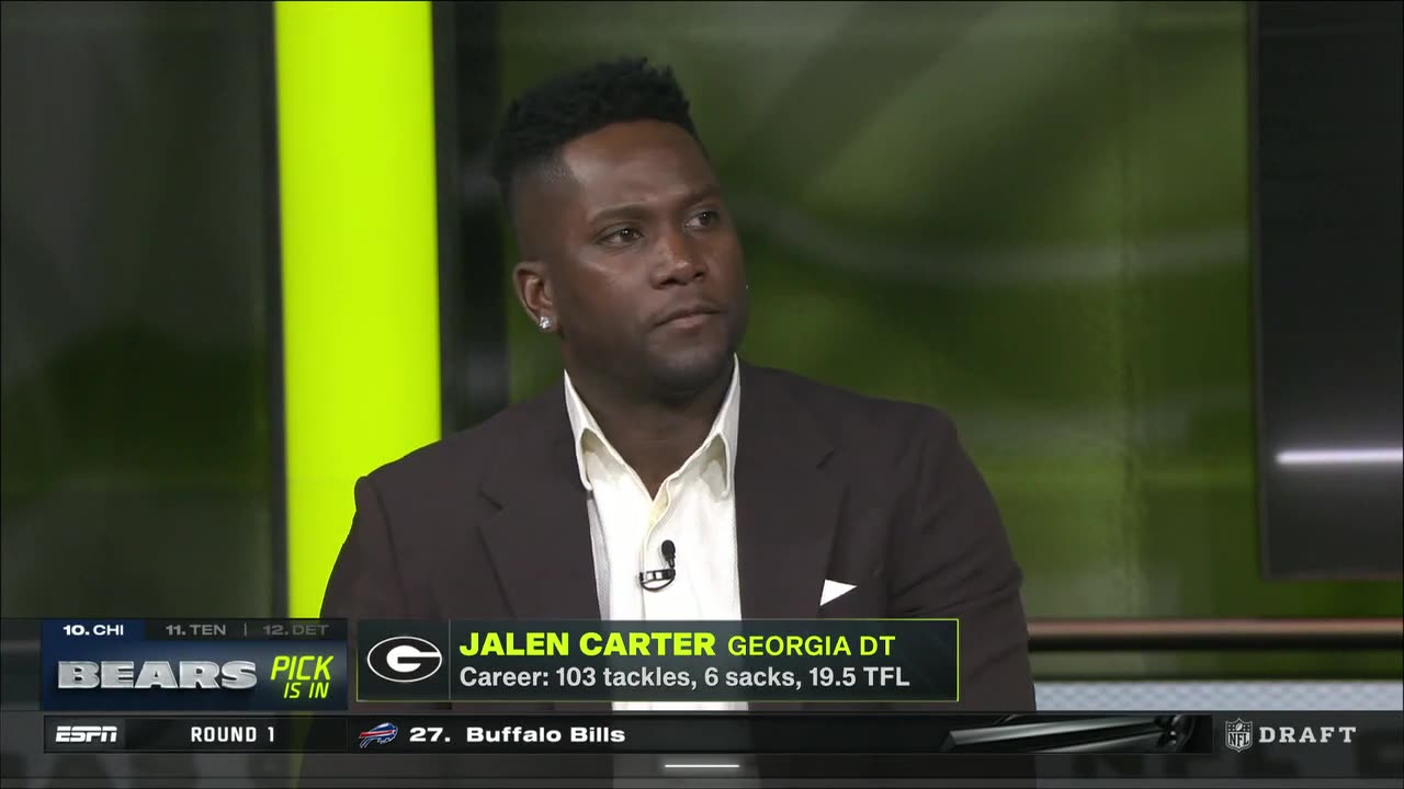 Reaction to Eagles trading up to select Jalen Carter | 2023 NFL Draft