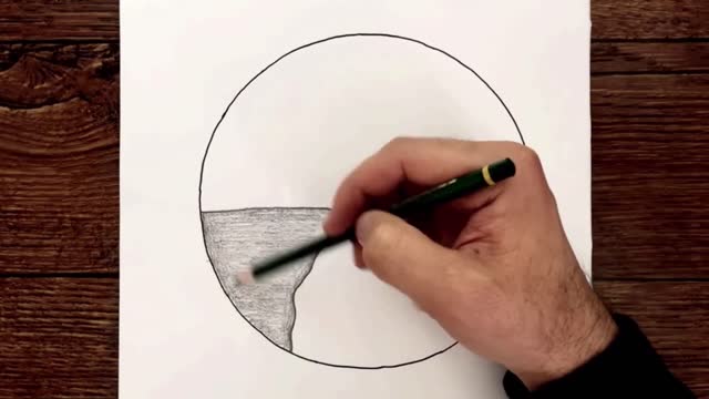 Draw Cliff Shadows With Pencil Sketches