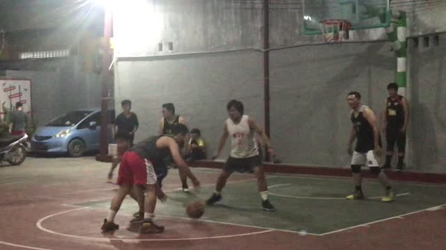 Pick-Up Basketball Game in Myanmar