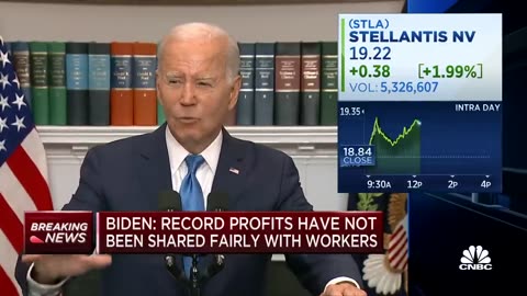 President Biden Responds to UAW Strike Decision.