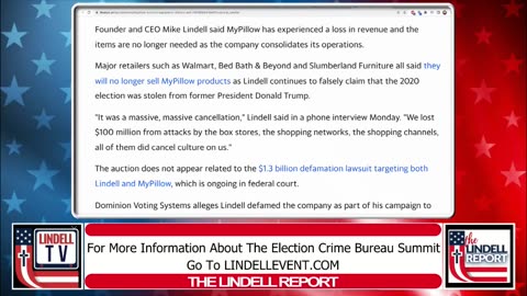 Mike Lindell exposing the 2020 cheat: Dominion & Smart Matic