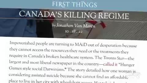 Government assisted suicide for the poor.