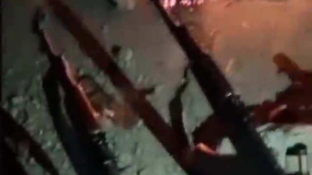 Iranians Fighting against the Regime Show Off Smuggled Weapons 1