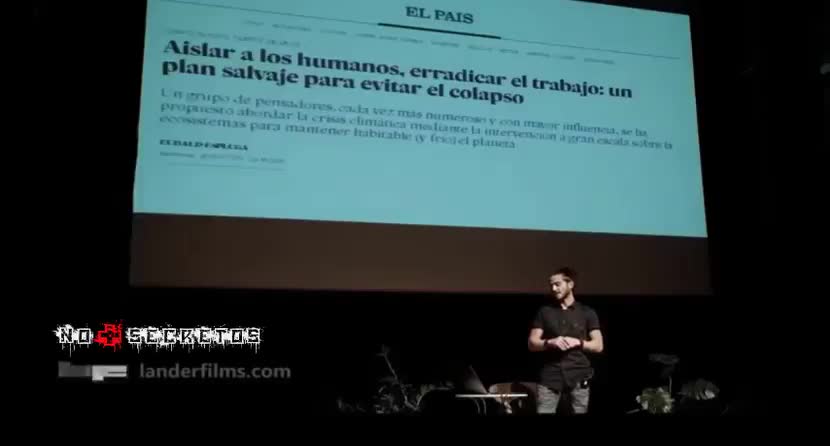 30 minuts per entendre molt bé de què va tot això de l'escalfament global i del canvi climàtic.