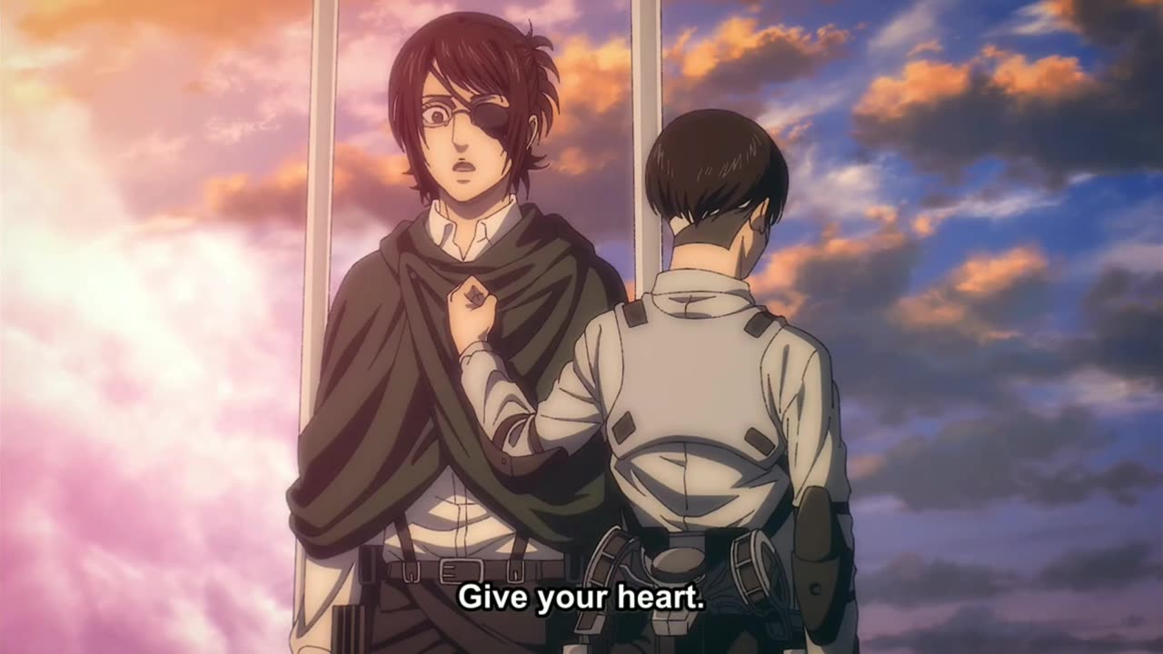 Hange's final goodbye. LEVI | ATTACK ON TITAN S4P3 EP 1