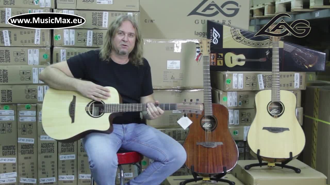 Lag Acoustic guitars - T70 - T80 - T90