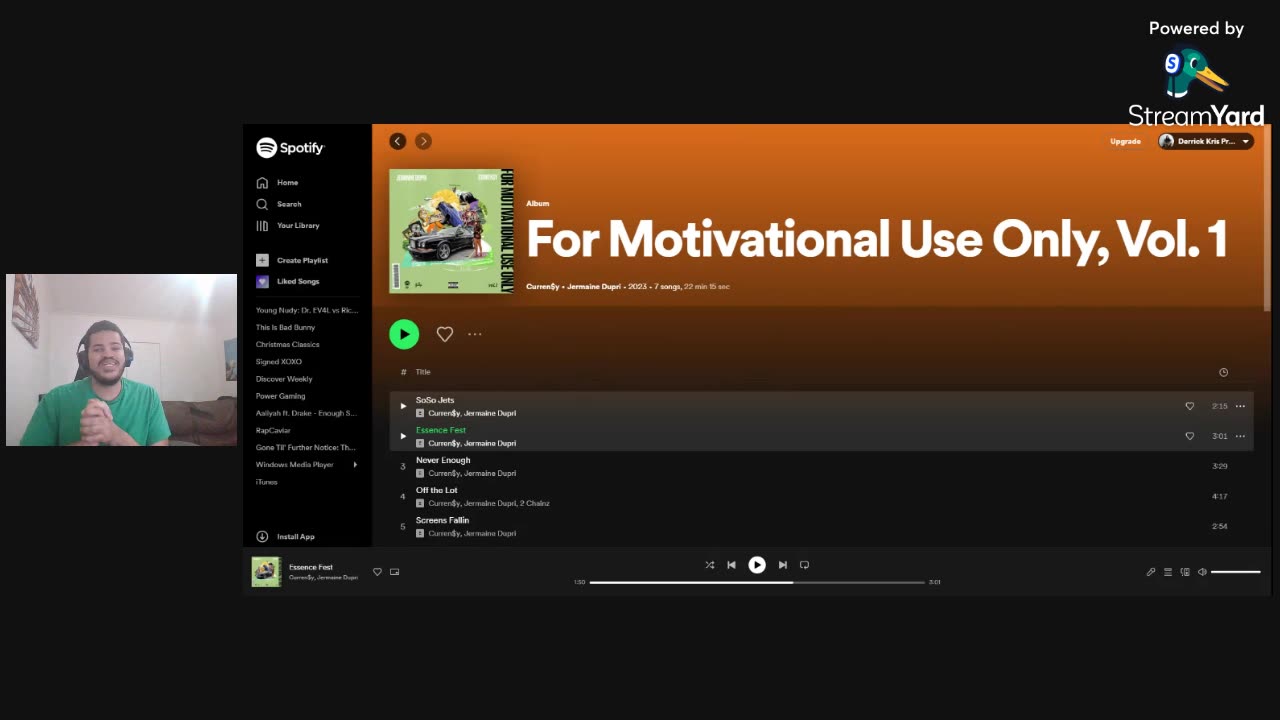 Curren$y x For Motivational Use Only vol. 1 | REACTION