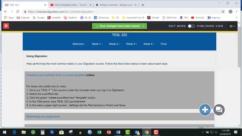 Digication: File Upload