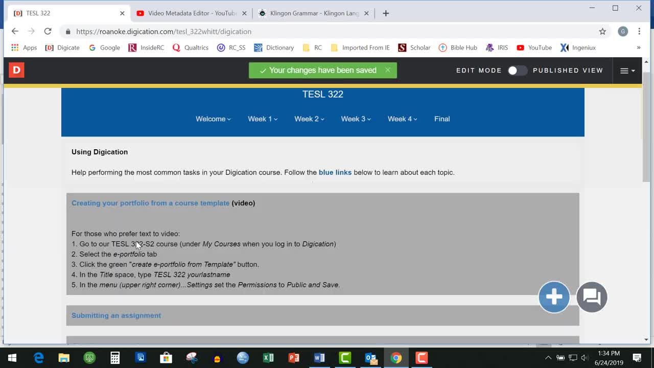 Digication: File Upload