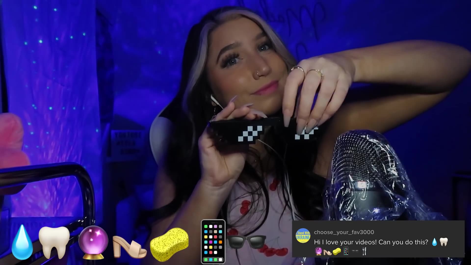 Sammy Asmr Rumble ASMR EMOJI CHALLENGE (19)
