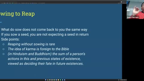 Sowing to Reap (3/27/2022)