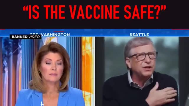 Bill Gates Asked "Is The Vaccine Safe?"