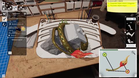 Assembling a toy Chinese dragon in model builder simulator