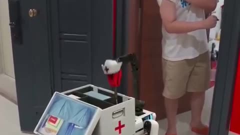 Vaccines Ejection By Robot