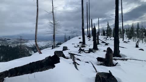 Ridgeline 360 – Potato Hill Sno-Park – Central Oregon – 4K