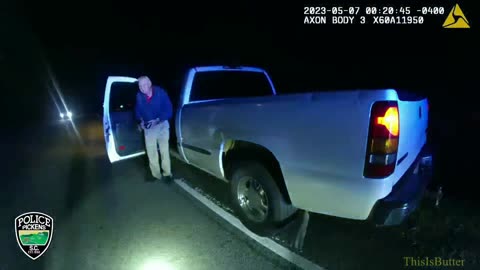 Elderly Man Teaches Cop to Clog Dance During Traffic Stop