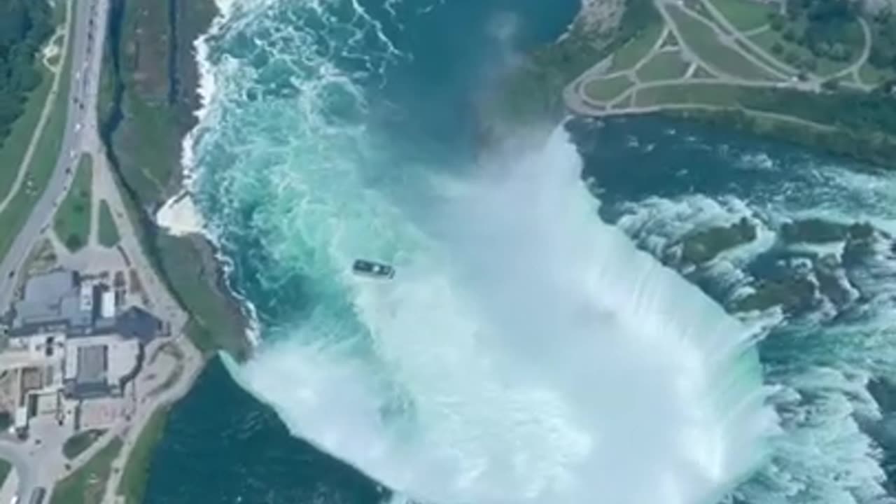 Helicopter tour of NIAGARA WATERFALL