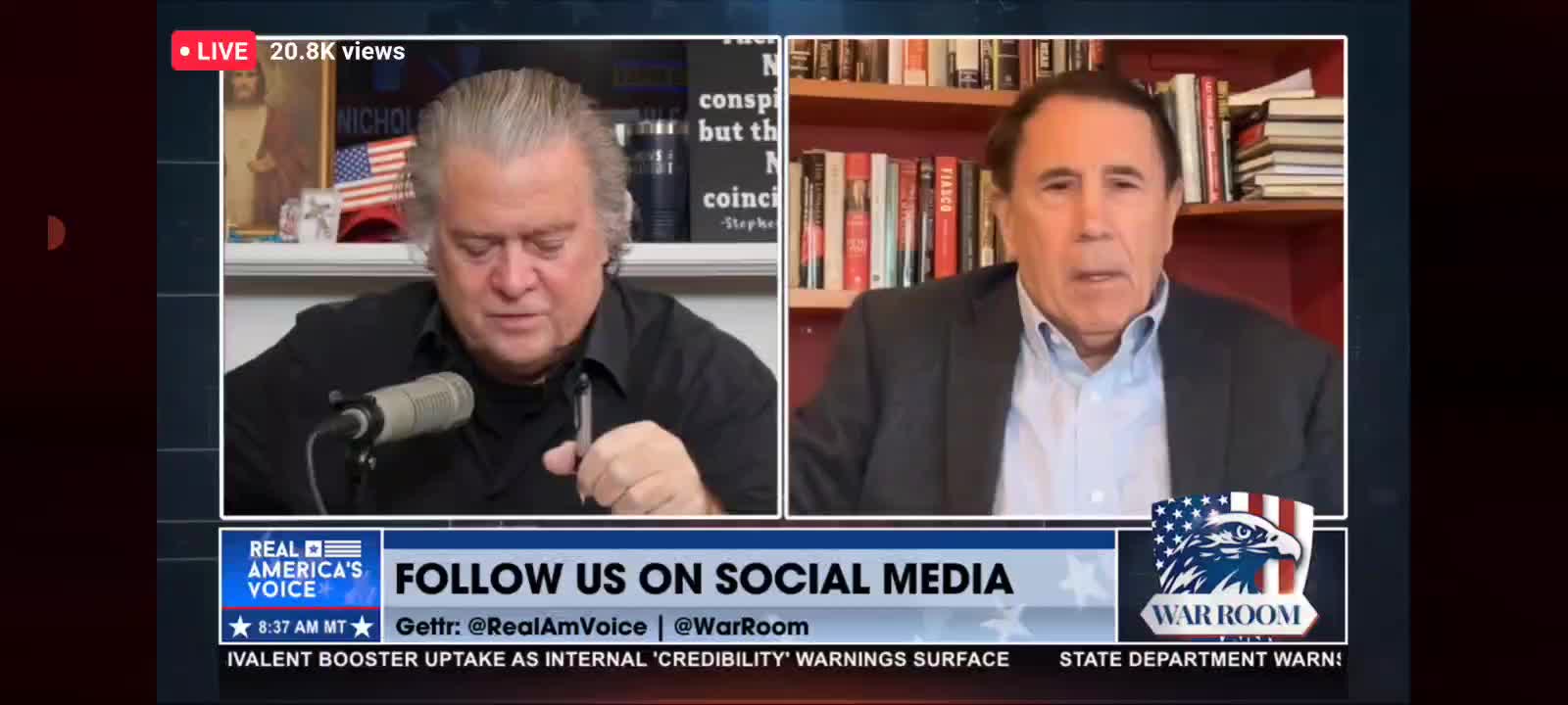 Russia Will Fight to Death! Col Davey on @Warroom #H4T Rant