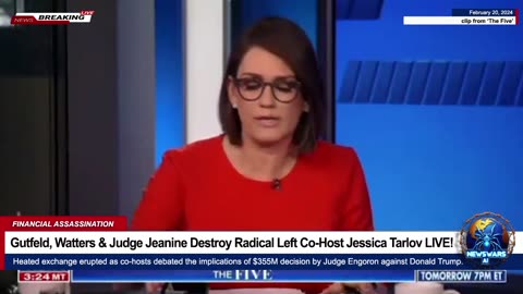 Gutfeld, Watters & Judge Jeanine Destroy Radical Left Co-Host Jessica Tarlov on LIVE TV!