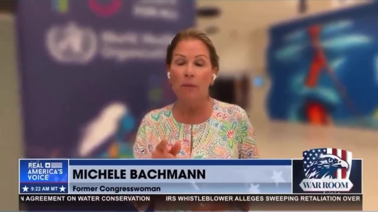 Former US Rep Michele Bachmann: Pandemic Treaty and end of national sovereignty