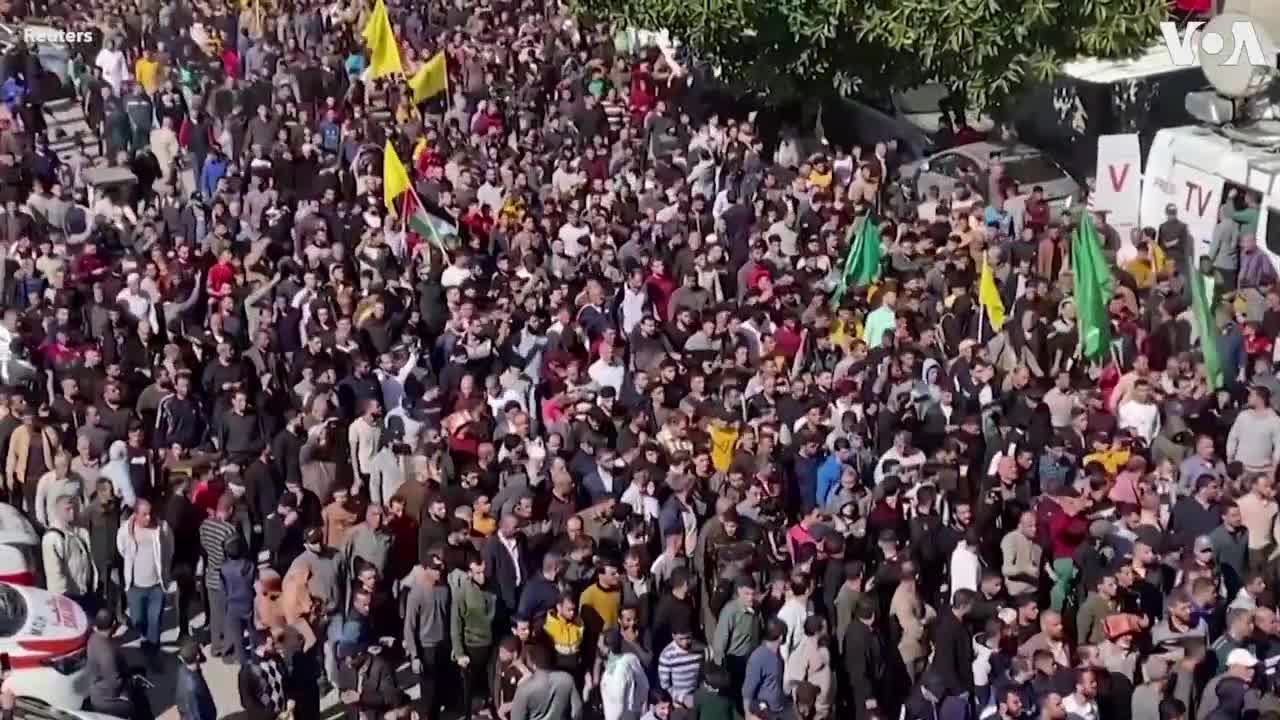 Palestinians Bury 21 People Killed in Gaza Fire | VOA News