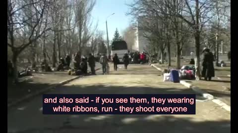 Listen to this emotional eyewitness testimony from Mariupol