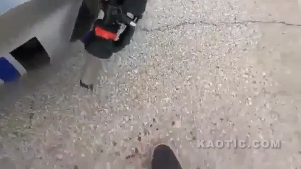 Another idiot on a bike